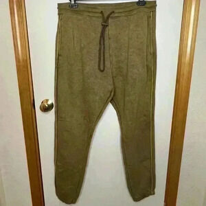 Alphalete Joggers Mens X-Large Core‎ Essential NWOT Golden Brown Sweatpants